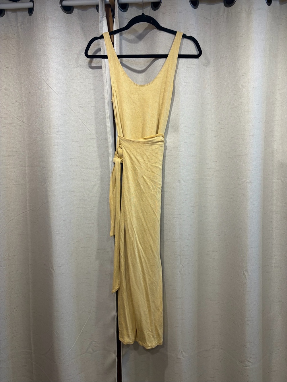 Vince Sleeveless Wrap Midi Dress - Picture 6 of 11